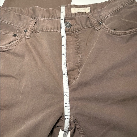 All Saints Carter Men's Brown Casual Pants - Picture 8 of 9